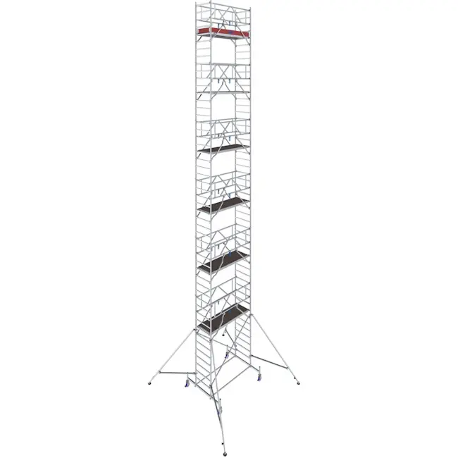 KRAUSE STABILO aluminijumska pokretna skela radna visina 14.40m 771124 KRAUSE STABILO aluminijumska pokretna skela radna visina 14.40m 771124